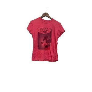 Disney Wonderful World of Disney Red Mickey Mouse T-Shirt Kids’ XL
